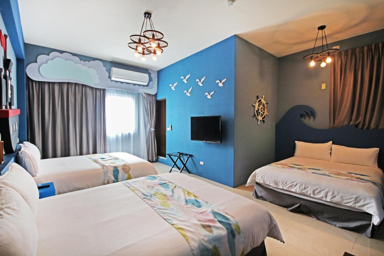 Fun Trip - Little Castle & Oscar B&B Taitung ภายนอก รูปภาพ